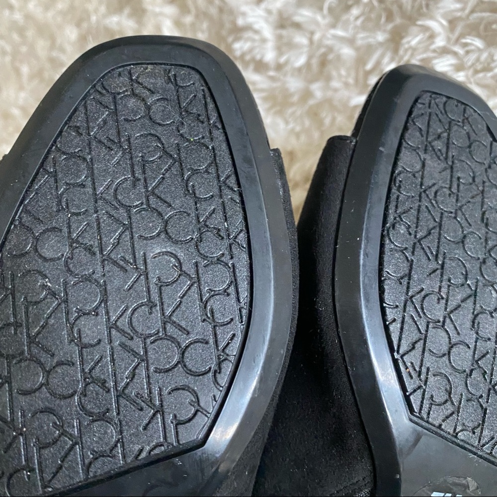 Calvin Klein Suede Mules - Picture 5 of 9